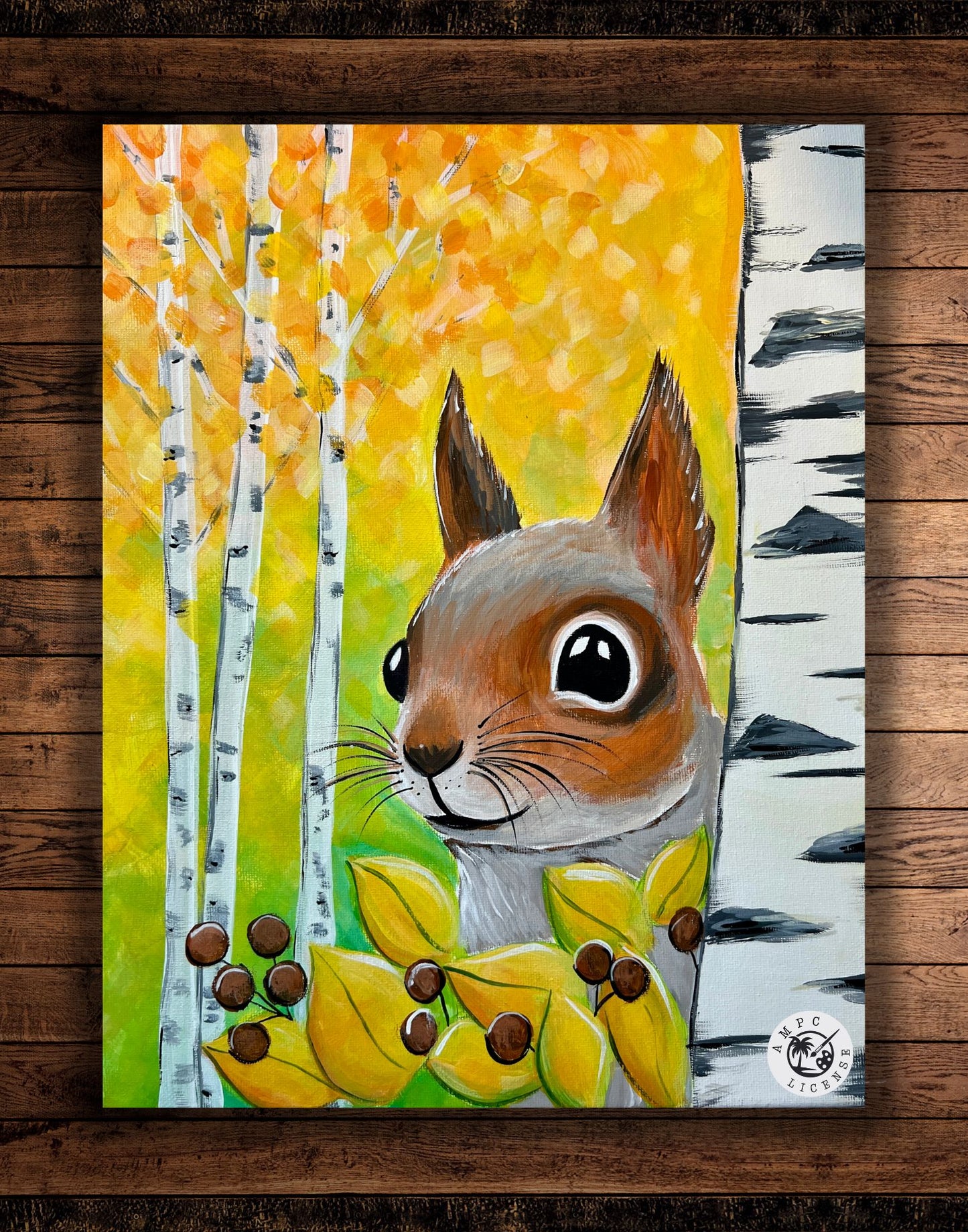 "A Little Nutty" Paint-At-Home Kit