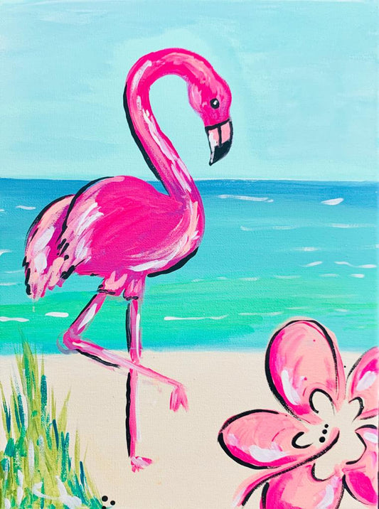 "Fab Flamingo" DIY Art Kit