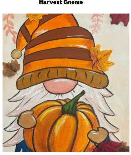 "Harvest Gnome" DIY Art Kit