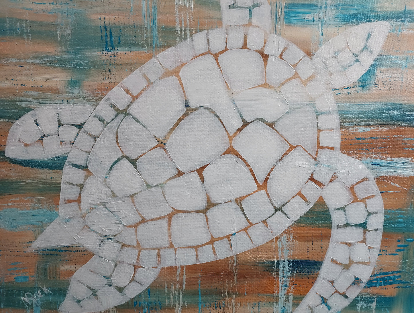 "Mosaic Turtle" DIY Art Kit