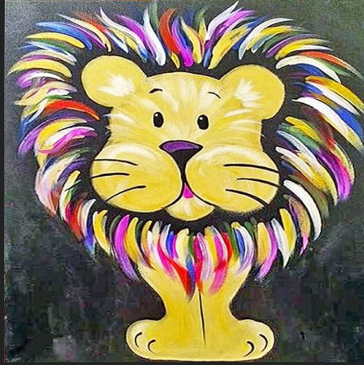 DIY Kids Art Kit "Majestic Mane"