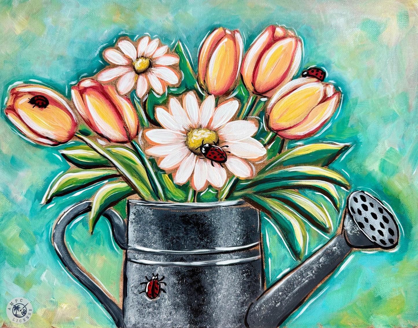 "Watered With Love" Paint-At-Home Kit