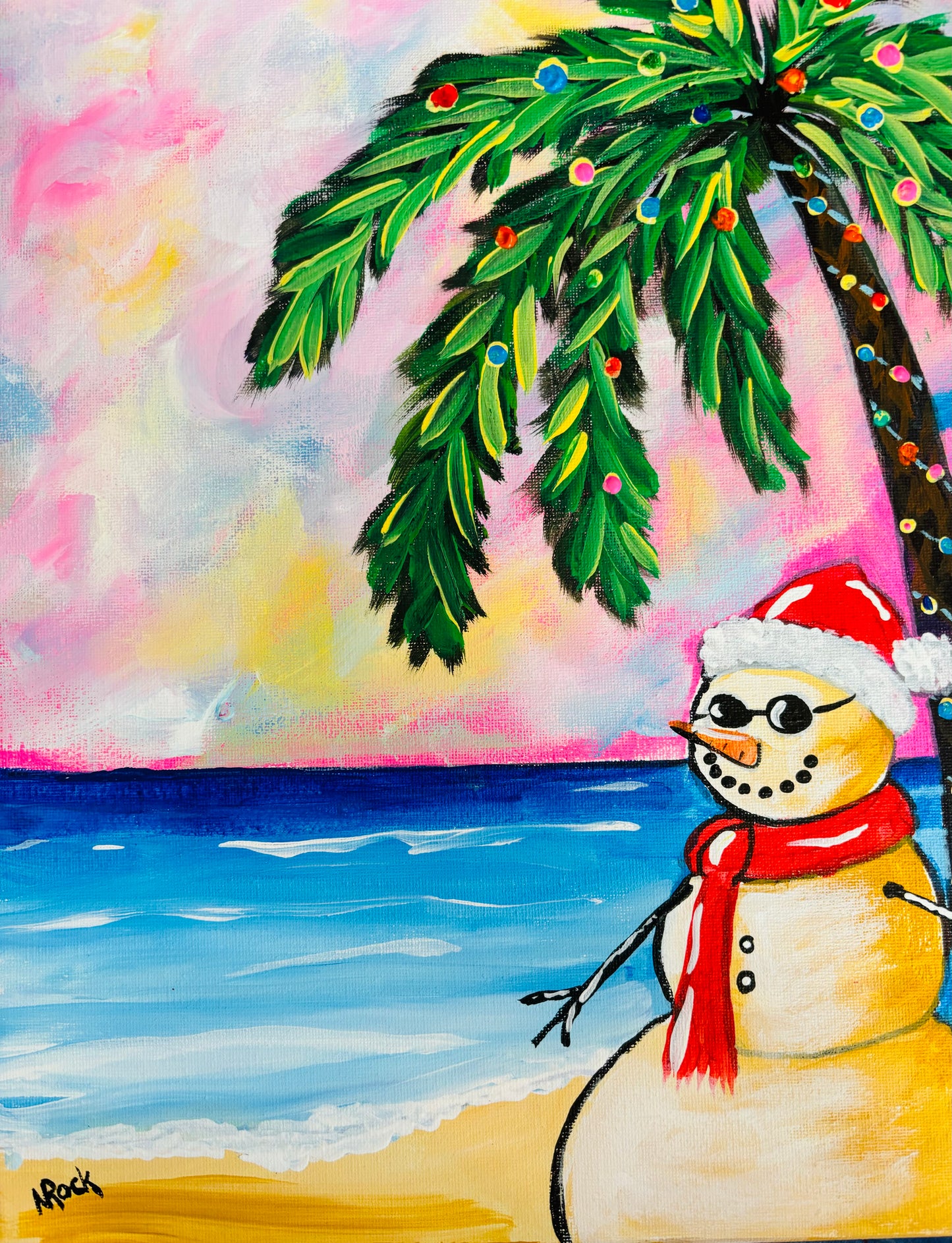 "Deck the Palms" Paint & Sip: Saturday, November 22th at 4pm at Buffalo City Distillery