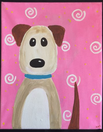 DIY Kids Art Kit "Puppy Love"