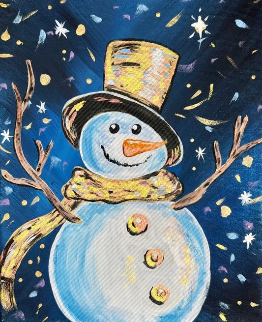 "Snazzy Snowman" DIY Art Kit