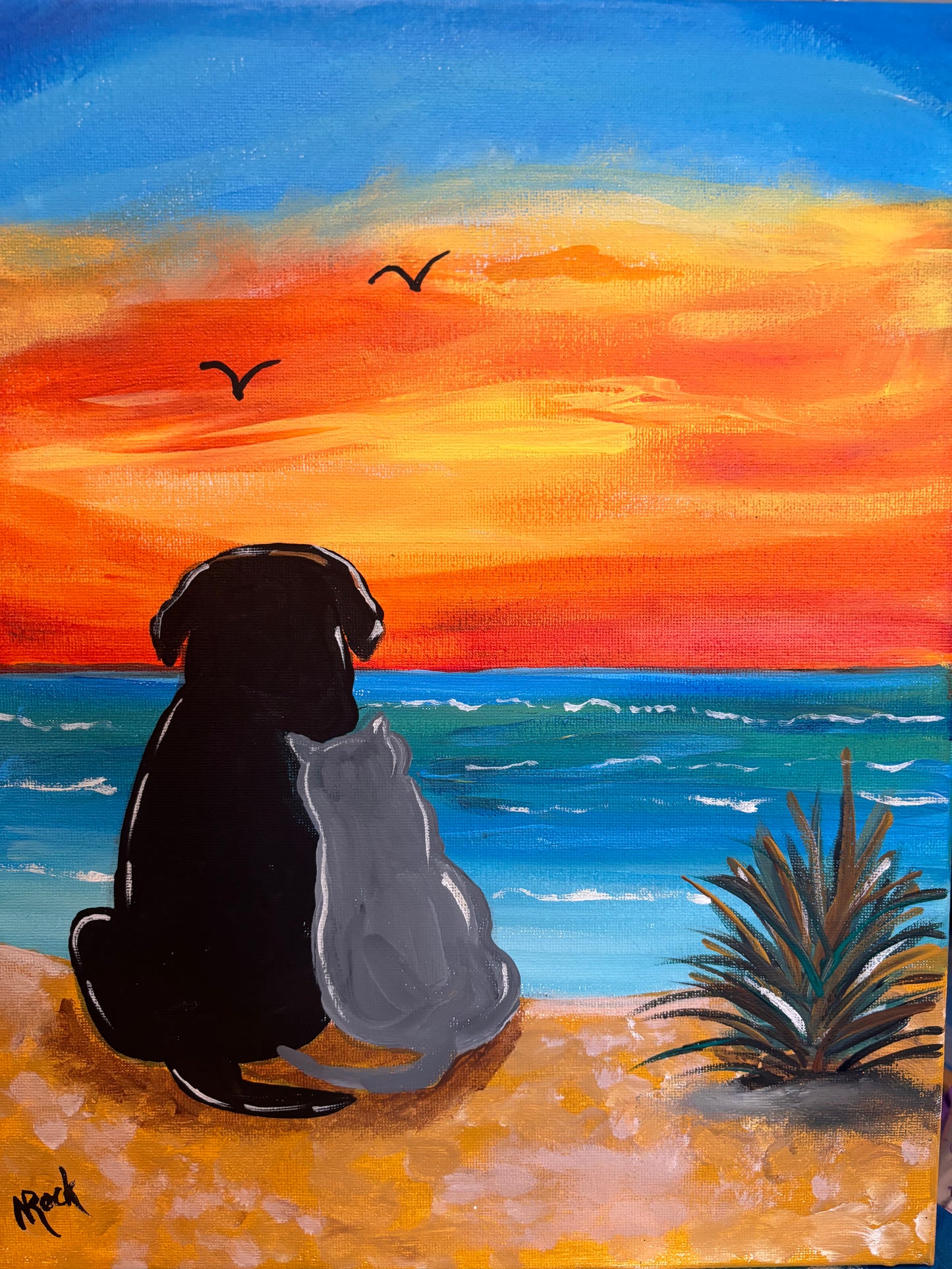 "Beach Buddies" Fundraiser Paint & Sip: Thursday,  November 6th at Sandtrap Tavern
