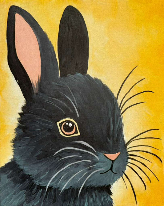 "Black Bunny" Paint-At-Home Kit