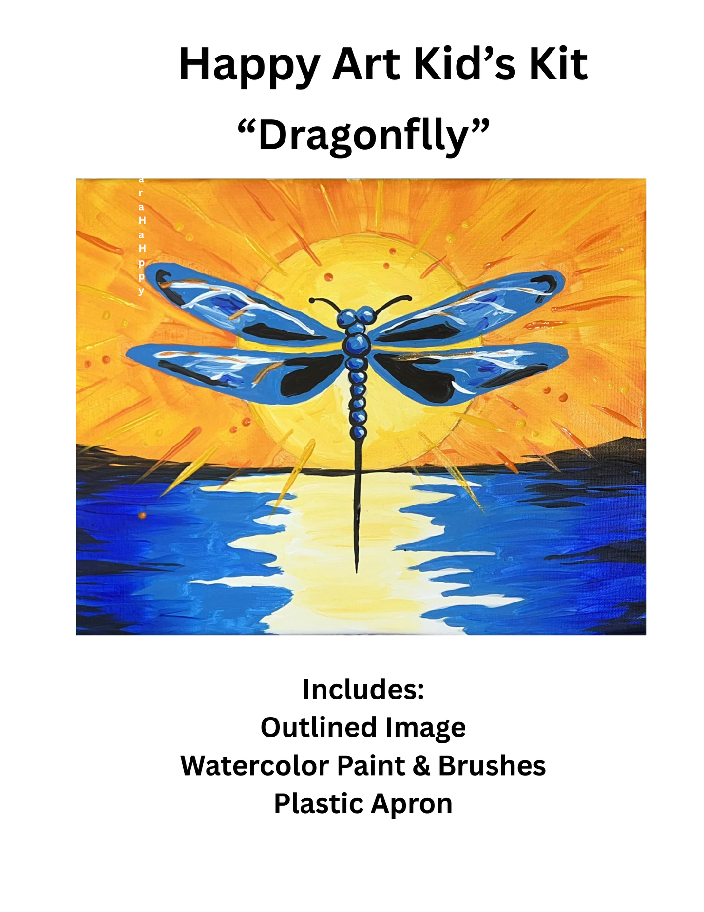 DIY Kids Art Kit "Dragonfly"