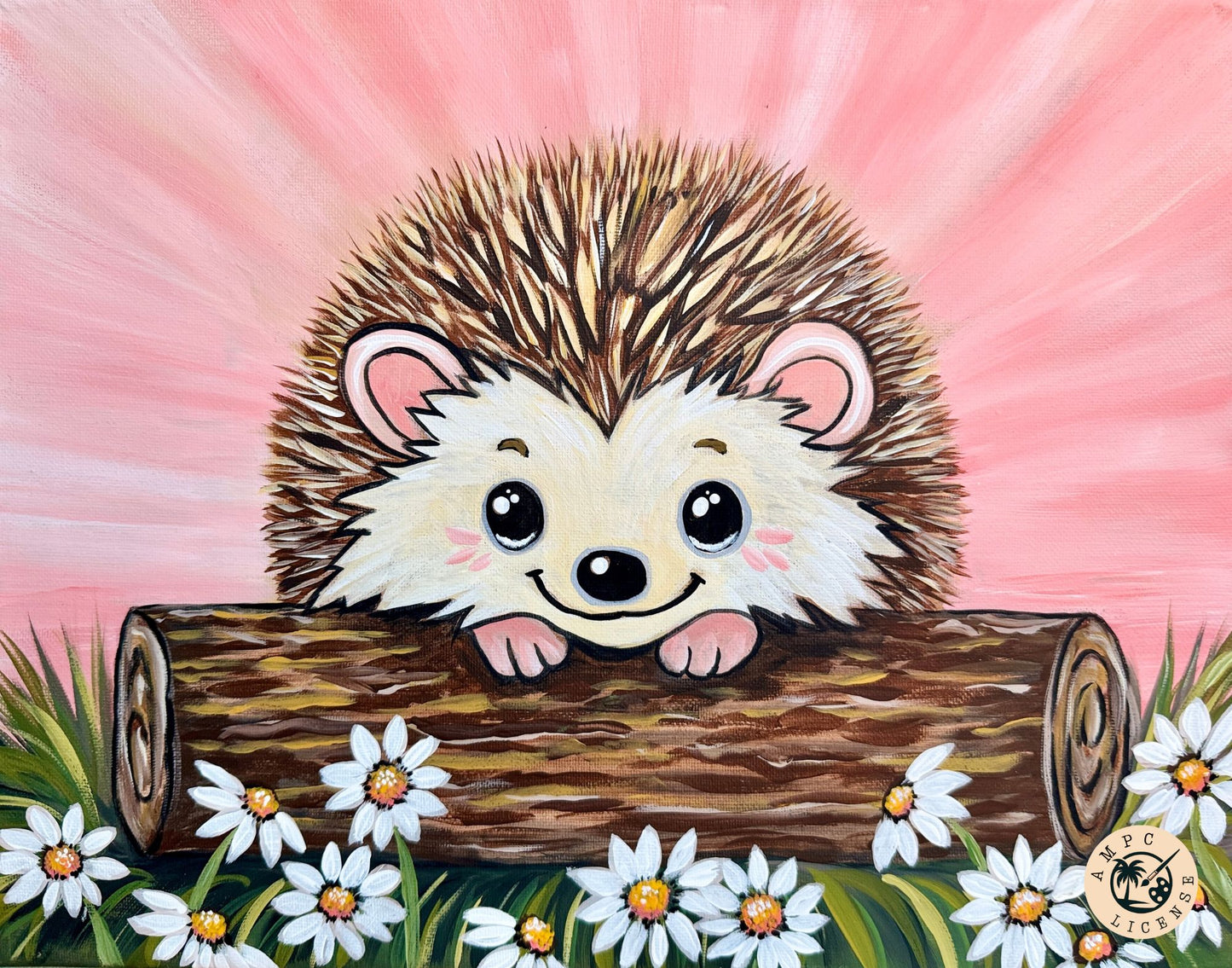 "Happy Hedgie" Paint-At-Home Kit
