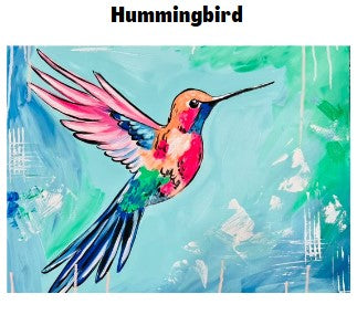 Hummingbird DIY Art Kit