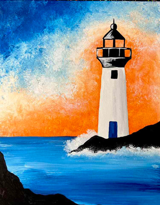 "Lighthouse DIY Art Kit"