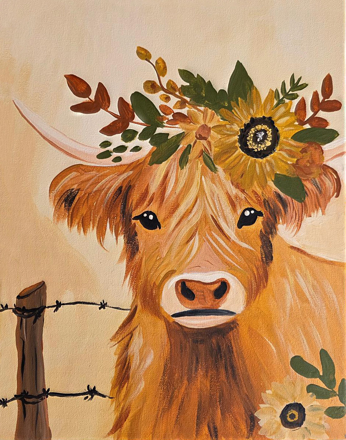 "Honey Highlander" Paint & Sip: Saturday September 20th at 4pm at Buffalo City Distillery