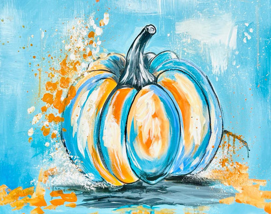 "Harvest Blue" DIY Art Kit