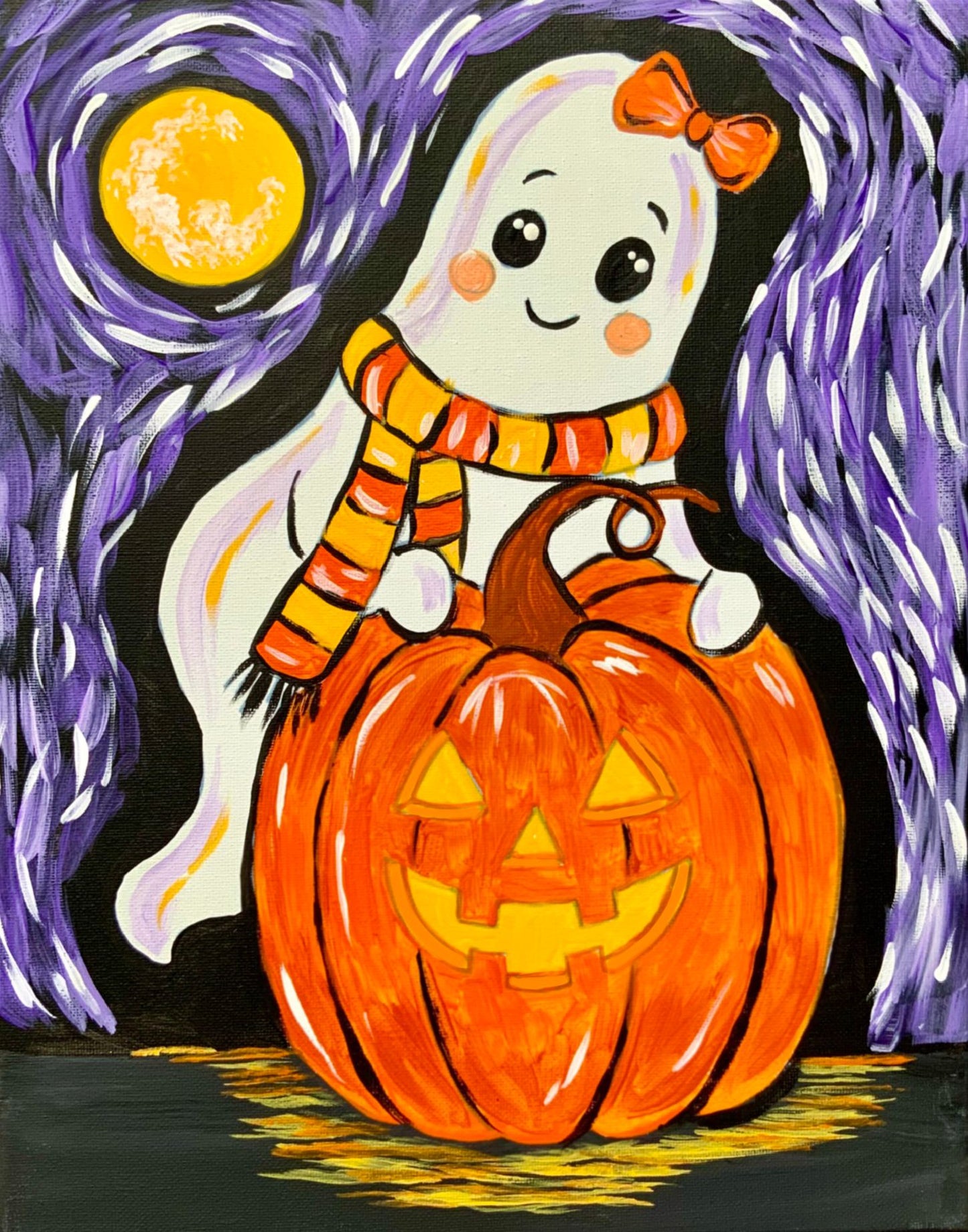 "Darla Boo" Paint Party on Thursday, September 17th at 6:30pm at Eagle Creek Golf Club & Grill