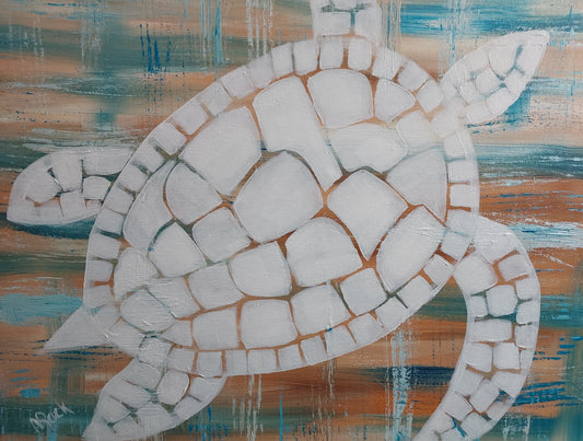 "Mosaic Turtle" DIY Art Kit
