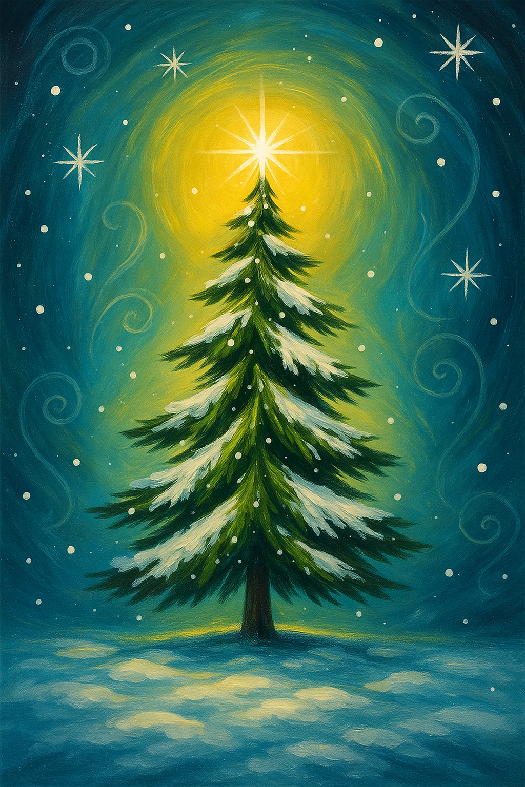 "Magical Christmas Tree" Paint Party: December 18th at 6:30pm at Eagle Creek Golf & Grill