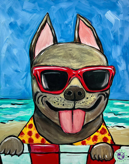 "Beach Buddy" Paint-At-Home Kit