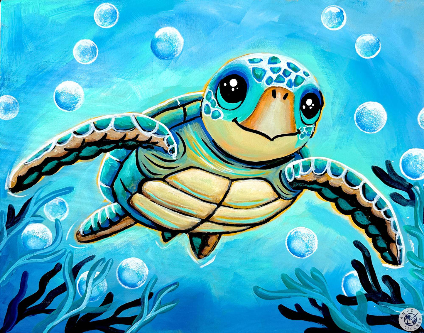 "Nice to Sea You" Paint-At-Home Kit